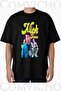 Unisex Nick Jonas V1 Design Printed Oversize T-Shirt