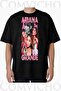 Unisex Arıana Grande V2 Design Printed Oversize T-Shirt