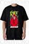Unisex Bille V2 Design Printed Oversize T-Shirt