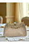 Special Design Gold Color Laser Snake Pattern Handle Handle Women's Evening Dress Bag Wedding Engagement Prom - 5