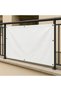 White 230Gr Waterproof Encapsulated Balcony, Canopy, Curtain, Sun Protection Woven Tarpaulin with Uv Additive - 3