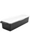 Gastroplast 6 Compartment Bar Container with Lid - 2
