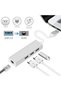 (cdg-cnv41) Usb3.0 To 3xusb3.0/rj45 Ethernet Hub
