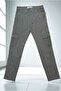 Cargo Pocket Men's Pants, 100% Cotton Lycra Gabardine Linen Fabric Regular Fit Top Quality Product - 5