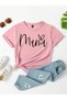 Mother-Daughter Matching T-Shirt Set T-Shirt Twin Girl Child Mother Oversized (SINGLE PRICE) - 4