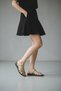 Women's Heelless Genuine Leather Outdoor Summer Casual Sandals-shoes - 5