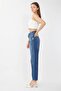 Women's Dark Blue Jeans - 2
