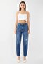 Women's Dark Blue Jeans - 3