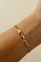 Jewelry Store Model Gold Color Steel Chain Bracelet – High Quality - 2