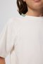 Boy's Short Sleeve Collar Detailed Ecru T-Shirt - 4