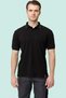 Men's Polo Neck Tshirt Dark Cotton Breathable Classic Nepeta Shirt Cut Daily Business Use - 2