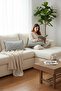 Modern 2-Piece Black Striped Cotton Decorative 30X50 cm Pillow/Cushion Cover - 3