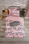 Single Double Sided Luxury Welsoft Elite Quilt Soft Fleece Quilt and Pillow Case Arina Powder - 4