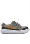 Genuine Leather Gray Velcro Children's Casual Sports School Shoes - 3