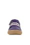 Anatomical Genuine Leather Soft Purple Elastic Velcro Children's Shoes - 4