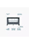 portable Baby Crib, Movable Multi-functional Foldable Playpen with Single Layer and Lightwe - 3