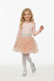 Girl's Star Printed 23 April 29 October 19 May Wedding Birthday and Party Tulle Tutu Skirt
