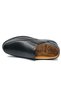 Ekinci 813 Genuine Leather Men's Casual Shoes Black - 4