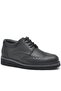 Genuine Leather Lace-Up Black Boys' Classic School Shoes - 2