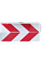 Vehicle Warning Sign-Tüvtürk Approved- 56.5 X 14 cm 2 Pieces Red-White (Metal) - 6
