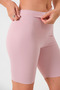 Porfy Model Seamless Flexible Shorts Sports Corset Light Pink Color 091 - 4