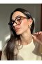 Miracle Cornered Oval Unisex Blue Light Protection 50 Ekartman Optical Glass Wearable Glasses - 5