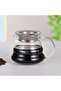 مجموعة ماكينة تحضير القهوة Wave Pour Over - 10 قطع مع أداة التقديم، ومصفاة W-155 والأدوات - 6