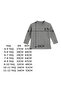 Girls & Boys 3-Piece Set Thin Camisole with Fishbone Collar and Sweatshirt -1 Size Larger Than Your Actual Size - 8