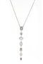 100% Steel Manufactured Steel Stainless Tarnish-Free 7 Element Necklace Silver - 6