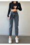 Open Snowwash Boyfrend High Waist Mom Jeans - 2