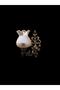 Single Elbe Sconce with Tumbled Honey Color Glass - 3