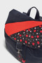 Handmade Black Women's Backpack with Flannel Detail - Medium Size - 3