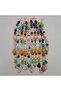 Angel Bag Accessory 42 cm Colorful Acrylic Bag Handle No:07 Light Gold Metal - 4