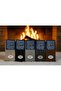 6-Piece Men's Wool Diabetic Socks Seamless Non-Squeezing Elastic-Free Socks - 4