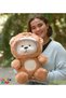 Uykumcuk Gold Hooded Plush Bear Special for Lover 70 Cm (100% DOMESTIC) - 4