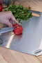 Chopping Board - Stainless Steel - Small Size - 26X34Cm