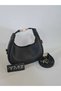 Black Bead Hand and Shoulder Bag - 2