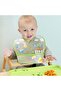 Double Pack, 6-18 Months, Waterproof Eva Fabric Velcro Baby Bib Set of 2, Bib - 8