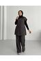 Women's Vest Pants Two-Piece Set Relaxed Fit Elastic Waist - 3