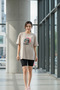 Cute Cat Printed Oversize Basic O-Neck Unisex T-Shirt