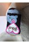 Girl's Plush Detailed Socks Soft Breathable Anti-Sweat - 4