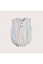 Sea Side Striped Body Blue
