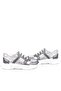 Genuine Leather Platinum Pink Thick Sole Girls Sneakers Shoes - 7