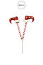 Christmas Ornament Glittered Inverted Leg Branch Red White 75 cm - 2