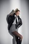 Women's Oversize Vintage Fur Lined Leather Jacket - 8