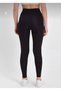 Women's Black High Waist Pocket Detailed Gathering Diving Leggings – Sports and Daily Use - 7