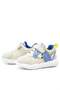 Barefoot Cream Dinosaur Velcro Elastic Children's Sports Shoes - 7