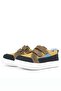 Genuine Leather Tan High Platform Velcro Kids' Casual Sports Shoes - 5