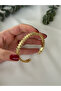 316L Steel Gold Color Dorica Model Thick Rhythm Bracelet - 3