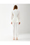 Lace Embroidered Ruffled Jacket Two-Piece Suit - 7